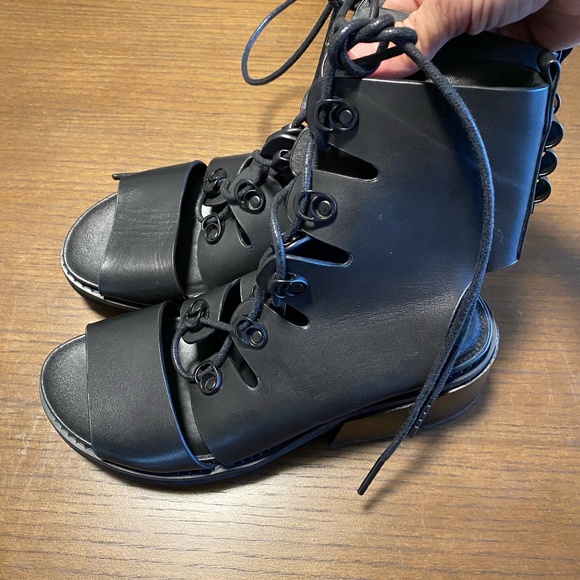 Rudsak Leather Gladiator Sandals - Picture 3 of 7